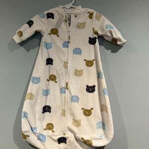 Carter’s Fleece Sleep Sack – Long Sleeve Wearable Blanket – Size Small